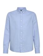 Lexington Clothing Kyle Casual Oxford B.d Shirt Blå