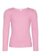 Vero Moda Girl Vmlavender Ls Top Girl Noos Rosa