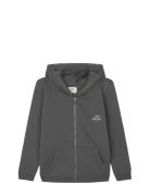 Mads Nørgaard Standard Hudini Zip Sweatshirt Grå