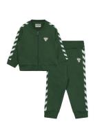 Hummel Hmlmini Reg Chevron Set Grön