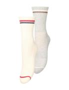 Becksöndergaard Sporty Cotta Sock 2 Pack Kräm
