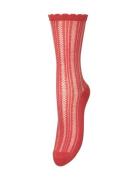 Becksöndergaard Crochia Cotta Sock Röd