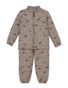 En Fant Thermal Set Soft, Aop Beige