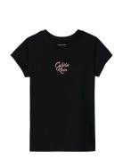 Calvin Klein Script Logo Graphic Ss T-Shirt Svart