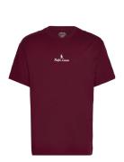 Polo Ralph Lauren Classic Fit Logo Jersey T-Shirt Burgundy