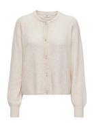 JDY Jdylumi Life L/S Button Cardiga Knt Noos Kräm