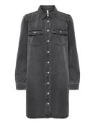 ONLY Onllisa L/S Dnm Dress Gua Svart