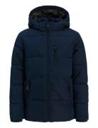 Jack & J S Jjeowen Puffer Sn Jnr Marinblå