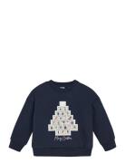 Minymo Sweat Ls Marinblå