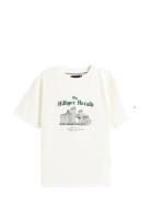 Tommy Hilfiger Herald Skyline Graphic Tee Vit