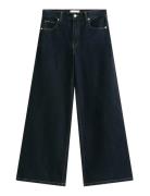 Tommy Hilfiger Dnm Rinse 70S Wide Leg Hw Svart