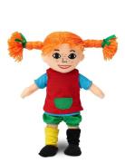 Pippi Langstrømpe Pippi Docka, 20 Cm Multi/patterned