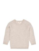 Copenhagen Colors Merino Classic Rib Blouse Kräm