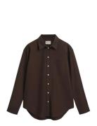 GANT Rel Classic Poplin Shirt Beige