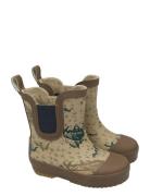 Mikk-line Short Winter Wellies - Aop Beige