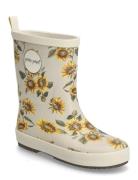 Pom Pom Gumboots? Aop Beige