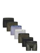 Björn Borg Cotton Stretch Boxer 7P Khaki Green