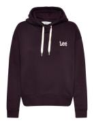 Lee Jeans Essential Hoodie Burgundy