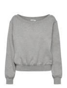Lee Jeans Off Shoulder Sws Grå