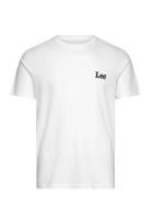 Lee Jeans Ss Small Logo Tee Vit