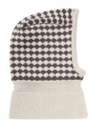 Huttelihut Balaclava Wool Knit Windstop Kräm