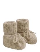 Huttelihut Footies Alpaca Wool Knit Beige