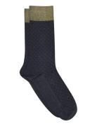 Mp Denmark Frode Socks Marinblå
