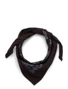 Lindbergh Bandana With Paisley Print Brun