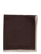 Lindbergh Black Hankie With Dots Brun