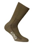 Alpacasocks&Co Alpacasocks 2-Pack Khaki Green