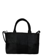 Adax Molino Braided Handbag Harper Svart