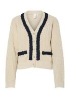 YAS Yasarina Ls Knit Cardigan S. Kräm