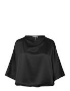 Ahlvar Gallery Thea Satin Tee Svart