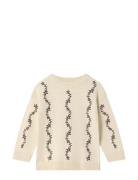 Fliink Alon Flower Pullover Kräm