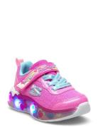 Skechers Girls Eternal Heart Lights Ton Of Love Rosa