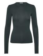 Weekday Fitted Long Sleeve Top Grön