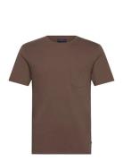Lexington Clothing Midweight Organic Cotton Tee Brun