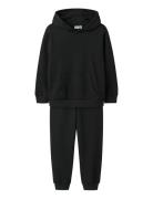 Name It Nkmvian Sweat Set Bru Noos Svart