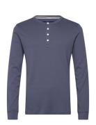 Lindbergh Solid Gradad W Contrast Fabric L/Ssolid Gradad W Contrast Fa...