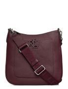 Lauren Ralph Lauren Pebbled Lthr/Web-Cameryn 27-Cxb-Lrg Röd