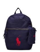 Ralph Lauren Kids Bags-Backpack Marinblå