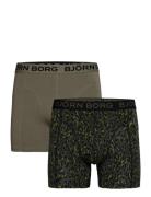 Björn Borg Cotton Stretch Boxer 2P Multi/patterned