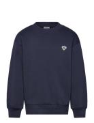 Hummel Hmljr Loose Crewneck Bee Marinblå