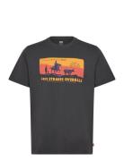 Levi's® Ss Relaxed Fit Tee On The Hori Svart