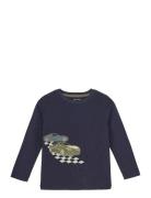 Minymo T-Shirt Ls Marinblå
