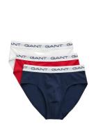 GANT Brief 3-Pack Marinblå