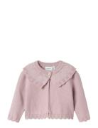 Name It Nbfoppa Ls Sh Knit Card Rosa