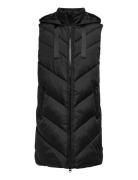 JDY Jdyskylar Life Hood Waistcoat Otw Noos Svart