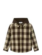 Name It Nkmolaf Ls Overshirt Wh Brun