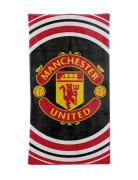 Fodbold Bath Towel Manchester United 70 X 140 Cm Multi/patterned